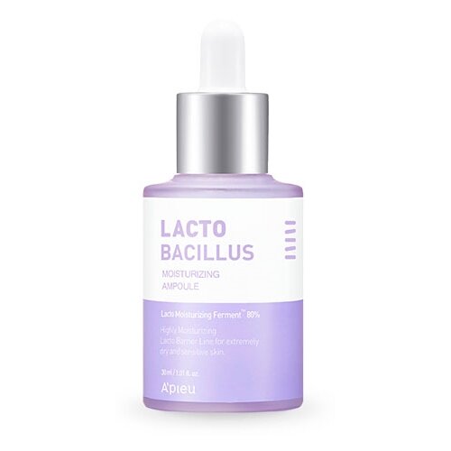 A'PIEU Lactobacillus Moisturizing Ampoule Увлажняющая лакто-сыворотка для лица, 30 мл