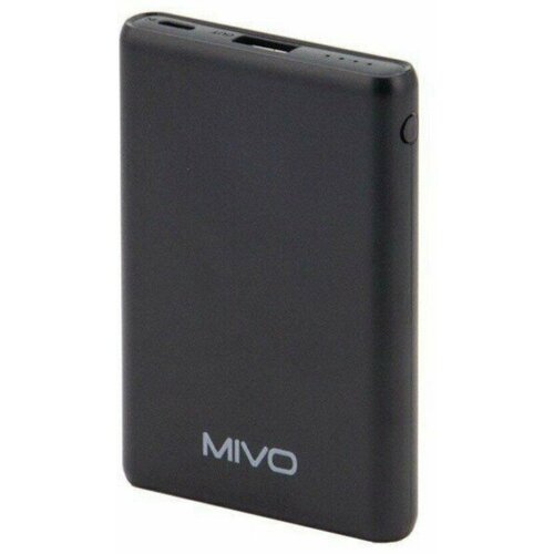 Внешний аккумулятор 5000mAh MIVO MB-051, Micro USB, Led индикатор, 5V-2A внешний аккумулятор 5000mah mivo mb 051 micro usb led индикатор 5v 2a