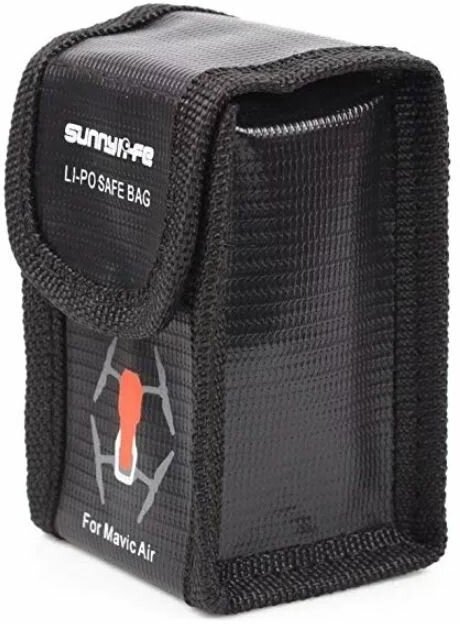 Огнеупорный сумка-чехол для аккумулятора квадрокоптера DJI Mavic Air SunnyLife