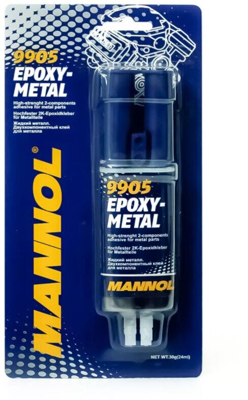 Клей "Жидкий металл" 30гр, Manol 9905