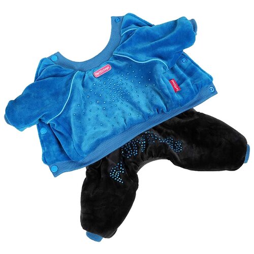 фото For my dogs костюм для собак утепленный велюр синий 148ss-2014 b (18) formydogs