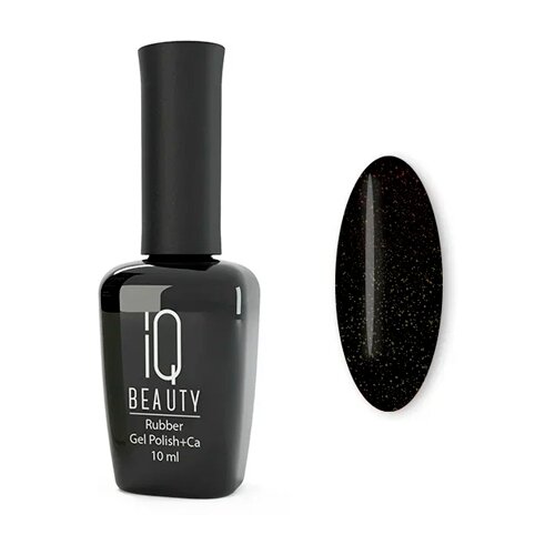 IQ BEAUTY Гель-лак Каучуковый с кальцием Influencer, 10 мл, 106, black jewels iq beauty гель лак 105 the emperor’s wife