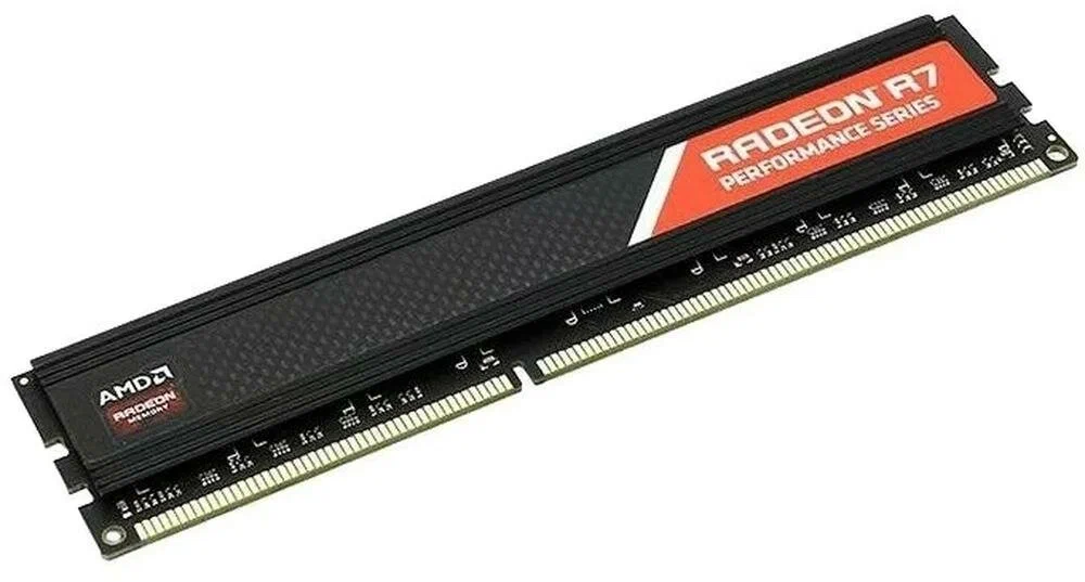 Оперативная память для компьютера 4Gb (1x4Gb) PC4-21300 2666MHz DDR4 DIMM CL16 AMD R744G2606U1S-U