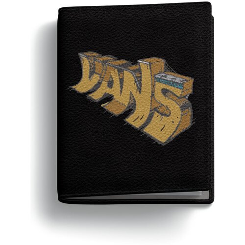 Обложка для паспорта eXsport, черный кожаная обложка универсальная на паспорт и автодокументы skoda черная