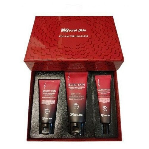 Уходовый набор Secret Skin Syn-Ake Wrinkleless 3 set (100 мл/50 мл/30 мл)