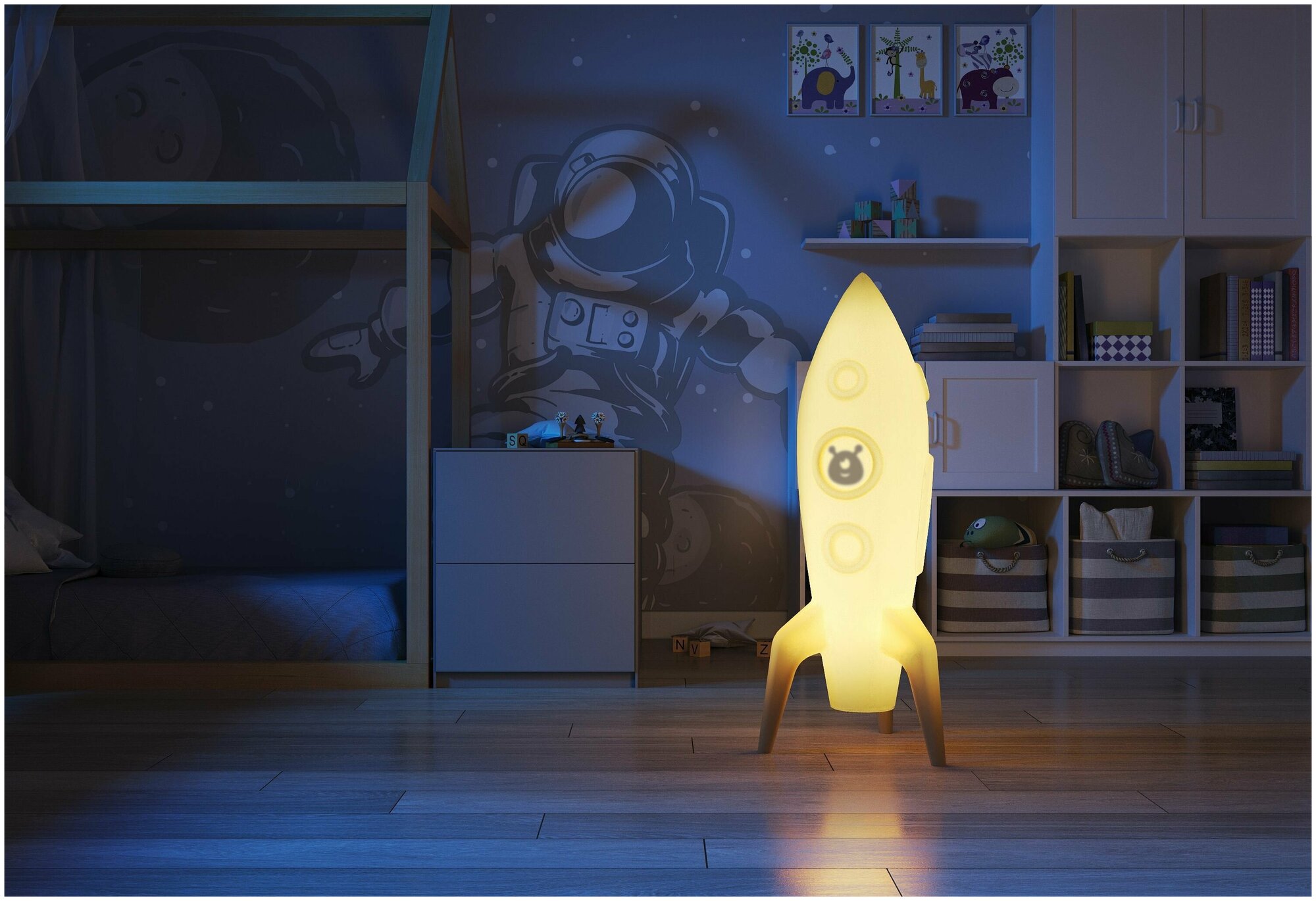 Светильник Rocket с LED подсветкой - фотография № 3
