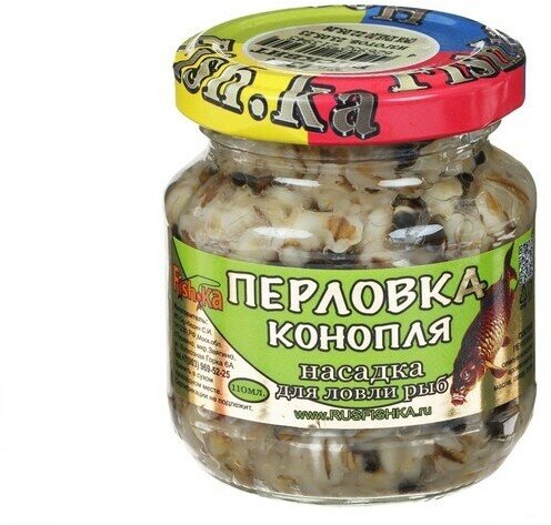 Насадка перловка-конопля, вкус бисквит, 110 мл