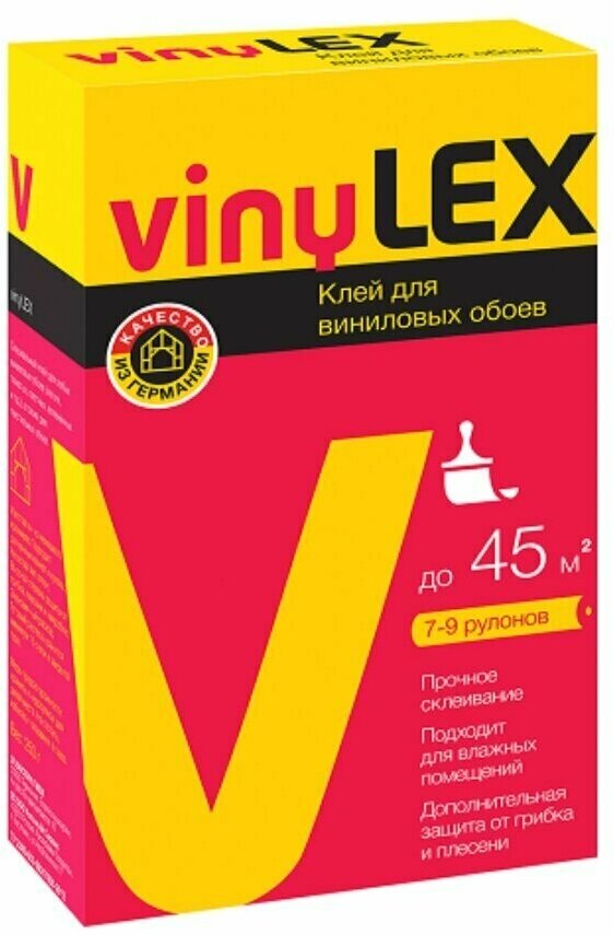 Клей для виниловых обоев, Vinylex, 250 г, коробка, 10322R