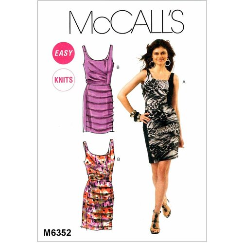 Выкройка McCall's №6352 Платье