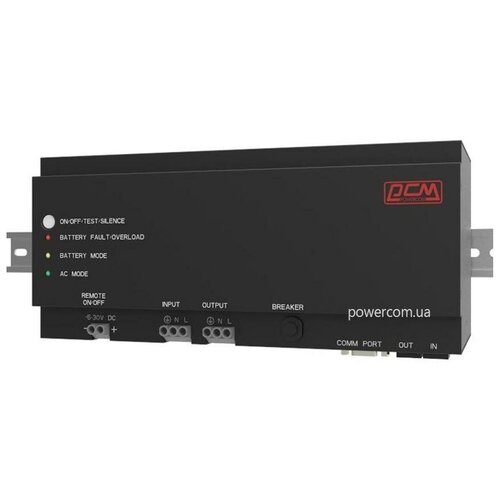 Источник бесперебойного питания Powercom DRU-500 300Вт 500ВА черный