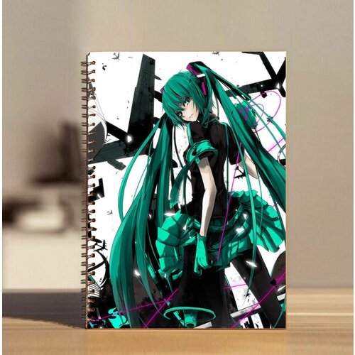 Скетчбук А5 по аниме Хацунэ Мику / Miku Hatsune №31