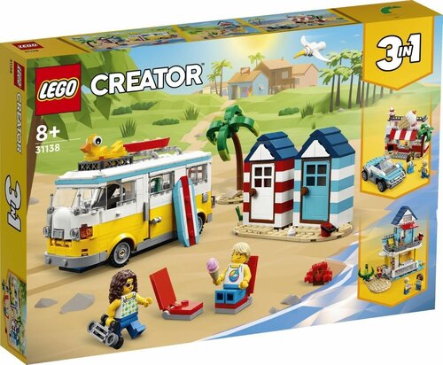 Конструктор LEGO Пляжный автобус (31138 Beach Camper Van)