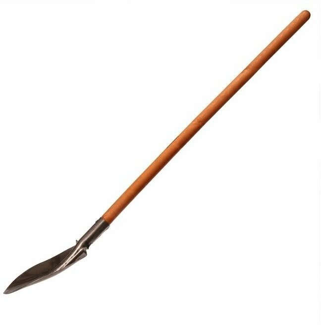 Лопата универсальная, L - 148 см, деревянный черенок высшего сорта, - фотография № 3