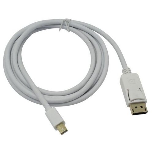 Кабель ExeGate mini DisplayPort - DisplayPort (EX284929RUS), 1.8 м, 1 шт., белый кабель displayport дисплей порт thunderbolt minidisplayport vention 3 метра