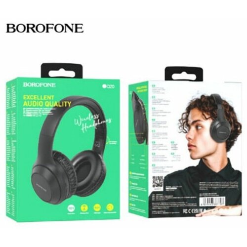 Гарнитура беспроводная Bluetooth Borofone BO20 Black 174100₽