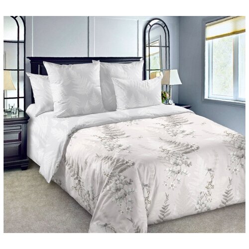 фото Постельное белье «хрупкая красота 3», сатин (2 сп с европростыней) текс-дизайн