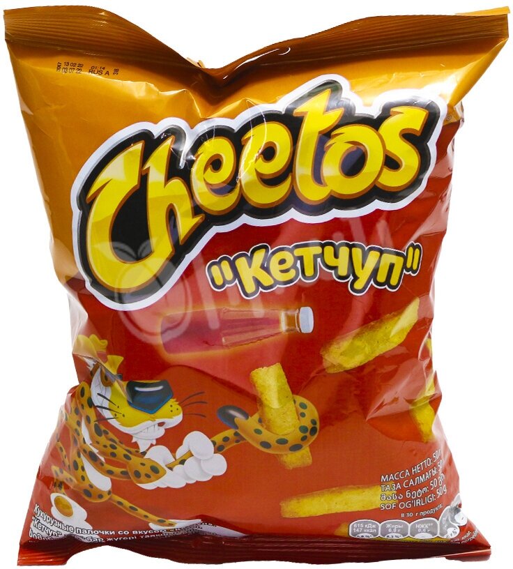 Палочки кукурузные Cheetos Кетчуп 50г - фото №8