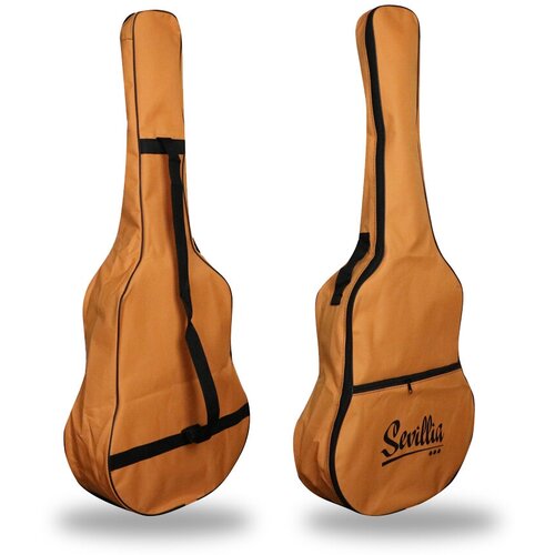 Sevillia GB-A41 OR Универсальный чехол для классической и акустической гитары 41 цвет оранжевый чехол для акустической гитары тонкий 41