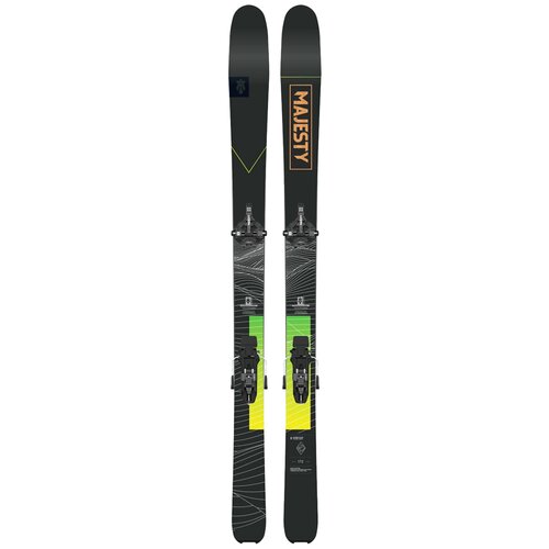 горные лыжи с креплениями volant black spear 19 20 165 см Горные лыжи с креплениями Majesty Supertour (22/23), 172 см