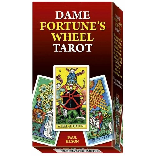 Таро Колесо Госпожи Удачи. Dame Fortunes Wheel Tarot (EX165, Lo Scarabeo, Италия) новая колода понедельник таро колода особала мистическое чувственное гадания гадания ораклом судьба гадания колода для вечевечерние д