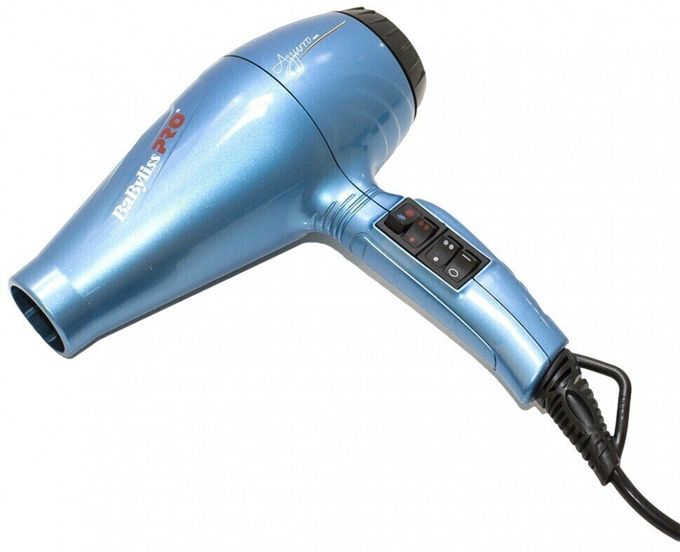 BB Фен Babyliss Pro Azzurro 2100W - фотография № 4