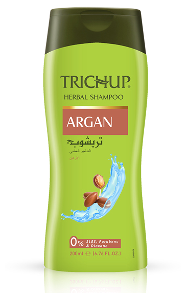 Herbal Shampoo Argan/ Шампунь Тричап с аргановым маслом / Восстановление и увлажнение волос, 200 мл