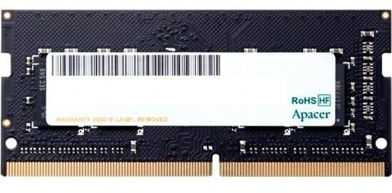 Оперативная память Apacer SO-DIMM DDR4 16Gb 3200MHz CL22 1024x8 (ES.16G21. GSH)