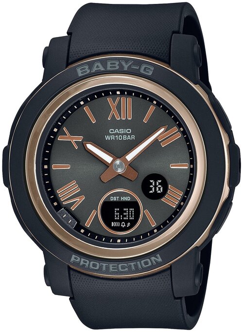 Японские наручные часы Casio Baby-G BGA-290-1A с хронографом