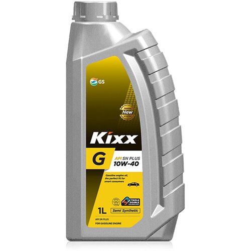 Синтетическое моторное масло Kixx G SN PLUS 10W-40, 1 л, 1 шт.