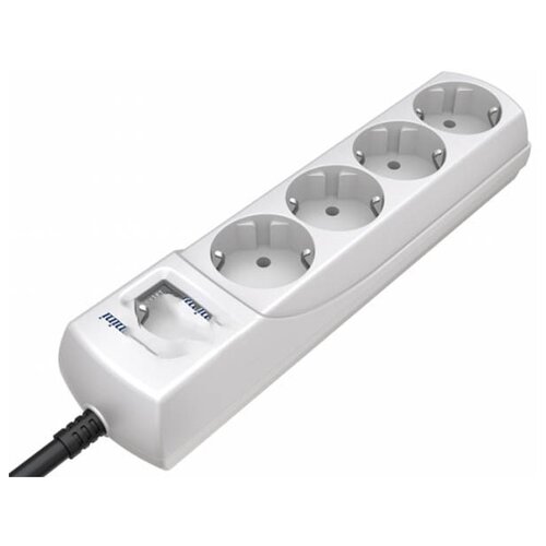 Сетевой фильтр Zis Pilot Mini 4 Sockets 1.8m White 127