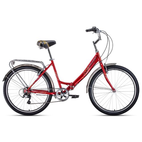 фото Велосипед forward sevilla 26 2.0 (26" 6 ск. рост 18.5") 2020-2021, красный/белый, rbkw1c266004