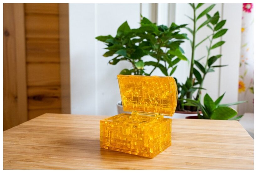 Головоломка 3D Crystal Puzzle Сундук - фото №16