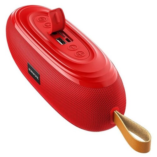 Портативная акустика BR9 Bluetooth Borofone красная акустика портативная bluetooth borofone br30 серый
