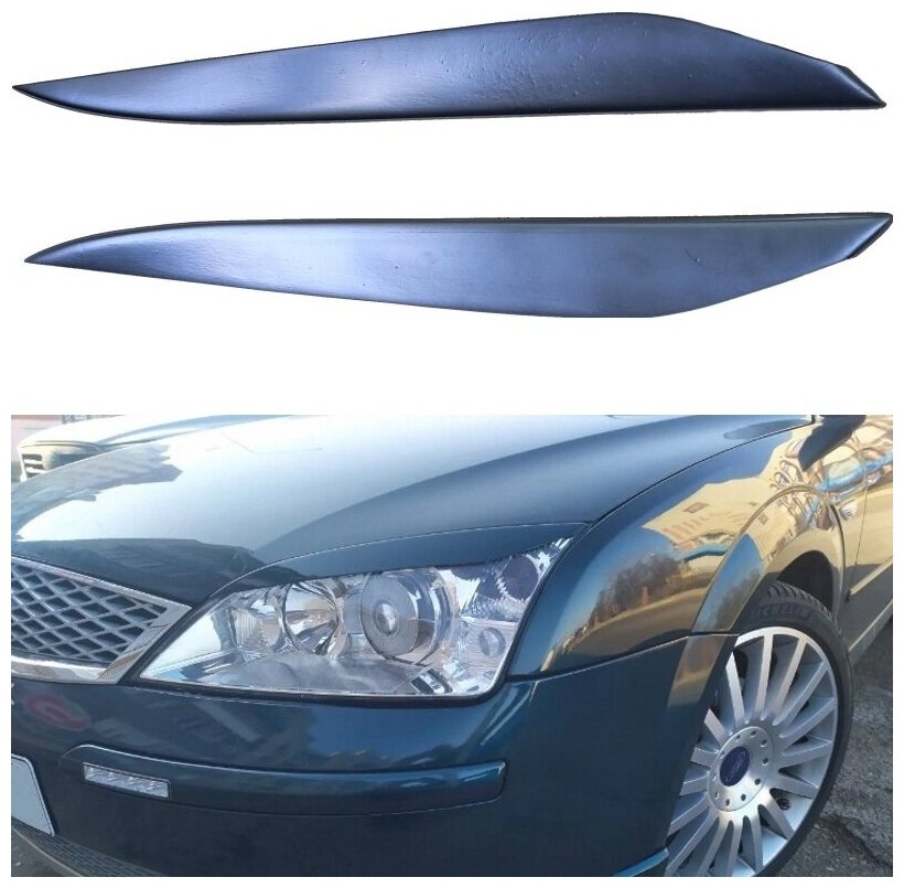 Реснички на фары для Ford Mondeo 2000-2007