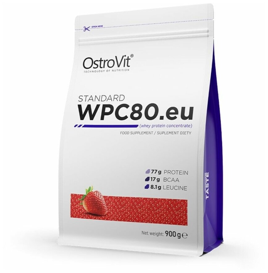 OstroVit Standart WPC80eu 900 г.Клубника