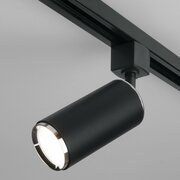Трековый однофазный светильник Elektrostandard Svit MRL 1013, GU10, цвет черный / хром