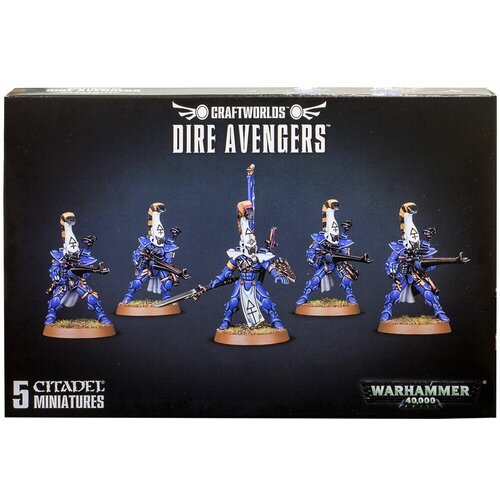 Модель для сборки Warhammer 40000 Aeldari Dire Avengers модель для сборки warhammer 40000 aeldari wave serpent