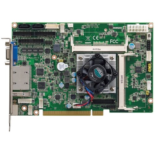 PCI-7032G2-00A2E, CPU Intel Celeron J1900, 2xDDR3L SO-DIMM, VGA/LVDS/DVI, 4xPCI 32bit/33MHz, 2xSATA/mSATA, 2xGbE LAN, 4xCOM, четырехосевая карта управления импульсным движением для advantech pci 1245l