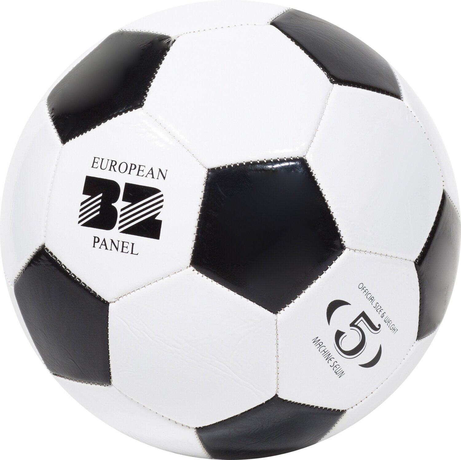 Мяч Футбольный (№5, 2 Цвет , Машин Строчка, Пвх) Ecos - фото №2