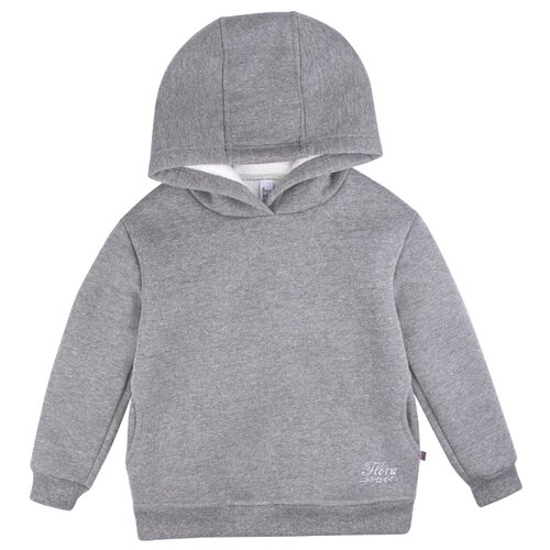 фото Худи bossa nova размер 104, серый меланж