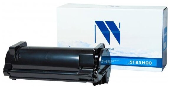 Картридж NV Print 51B5H00 для Lexmark, 8500 стр, черный