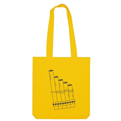 фото Сумка шоппер us basic, желтый