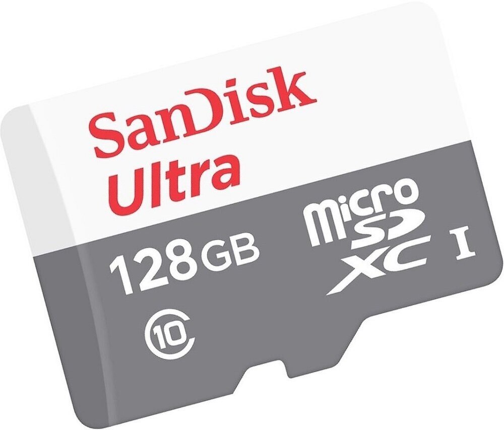 Карта памяти microSD 128 ГБ SanDisk Class 10 Ultra ( SDSQUNR-128G-GN3MN )