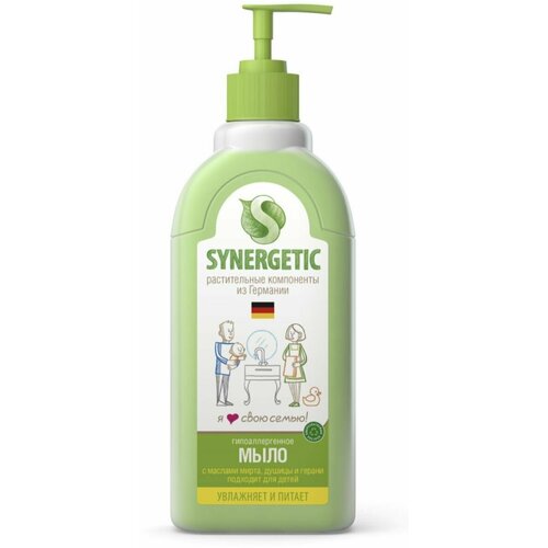 Жидкое мыло Synergetic Луговые травы 500 мл synergetic жидкое мыло луговые травы 500 мл synergetic руки