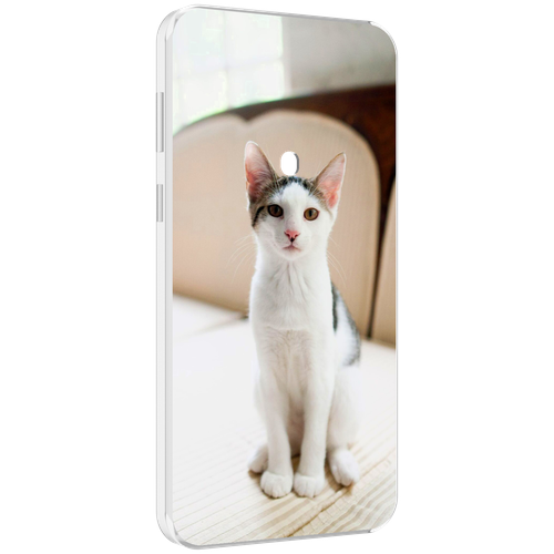 Чехол MyPads порода кошка эгейская для Meizu 16 Plus / 16th Plus задняя-панель-накладка-бампер