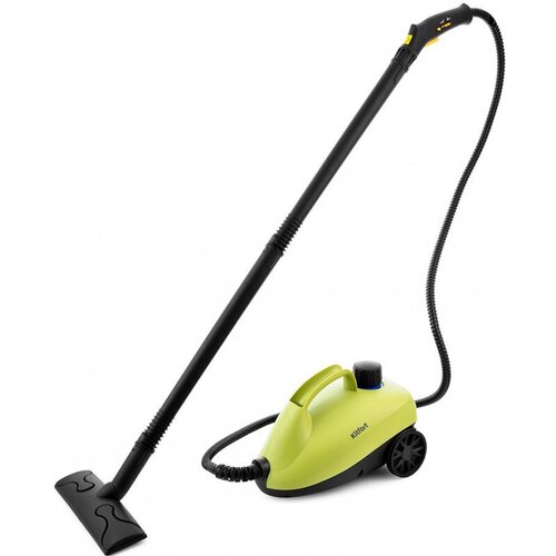 Пароочиститель напольный Kitfort KT-951 1250Вт черныйжелтый 1685000₽