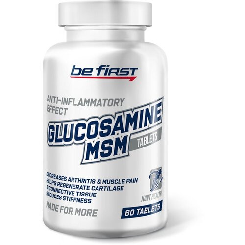 Be First Glucosamine+MSM (60 таб.) 8in1 excel glucosamine эксель глюкозами 55 таб