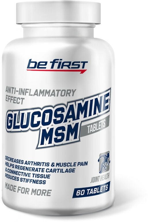 Be First Glucosamine+MSM (60 таб.)