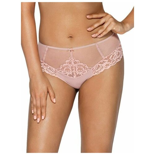 фото Трусы слипы ava lingerie, средняя посадка, размер xxl, розовый
