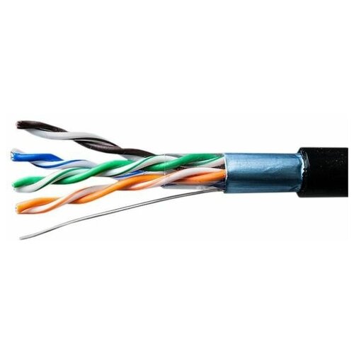 кабель ftp 4х2х24awg кат 5е медь standart 305м suprlan 01 1031 упак 305 м Кабель FTP 4х2х0.51 кат.5E Cu PE Out. Premium 305м | код 01-1010-4 | SUPRLAN (упак.305 м.)